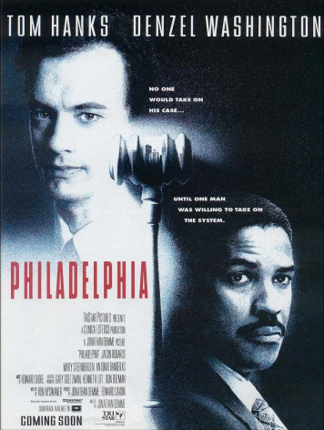 Cartel película Philadelphia