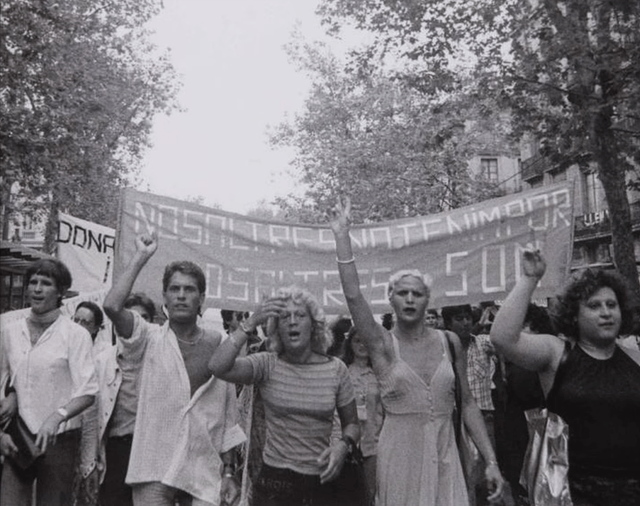 Primera manifestación  del Orgullo en España